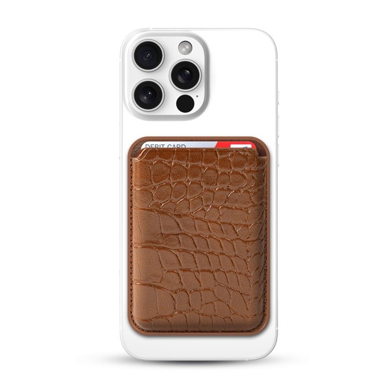 MyBat Pro MagStash Wild MagSafe Wallet - Crocodile Embossed MyBat Pro MagStash Wild MagSafe Wallet - Crocodile Embossed