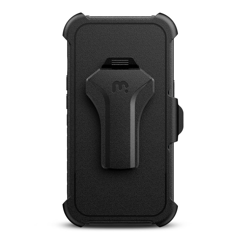 MyBat Pro Maverick Series Case w/ Holster and Tempered Glass for Apple iPhone 13 Pro (6.1)iPhone 13 Pro