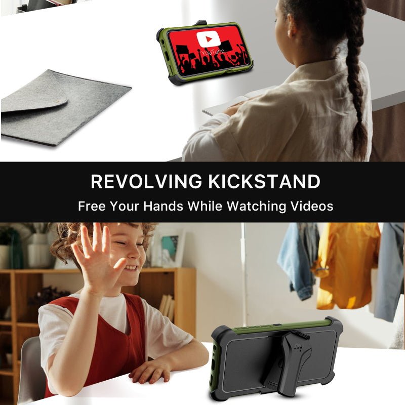 MyBat Pro Maverick Series Case w/ Holster for Motorola Moto G 5G (2023)Moto G 5G 2023