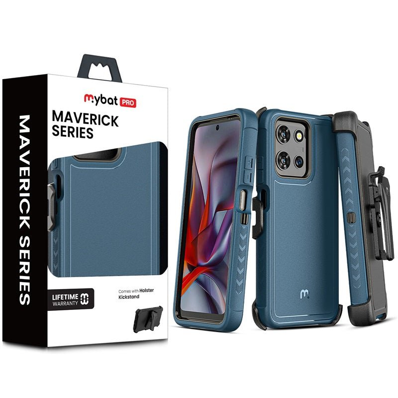 MyBat Pro Maverick Series Case w/ Holster for Motorola Moto G 5G (2025)Moto G 5G 2025