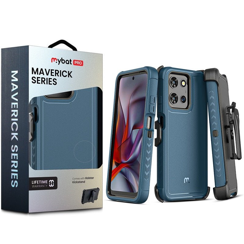 MyBat Pro Maverick Series Case w/ Holster for Motorola Moto G 5G (2026)/Moto G Play (2026) / Moto G 5G (2025)MyBat Pro