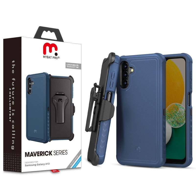 MyBat Pro Maverick Series Case w/ Holster for Samsung Galaxy A13 5G - Army Green