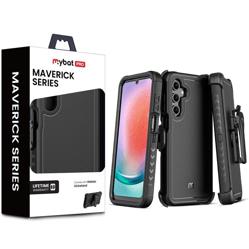 MyBat Pro Maverick Series Case w/ Holster for Samsung Galaxy A16 5G - Blue