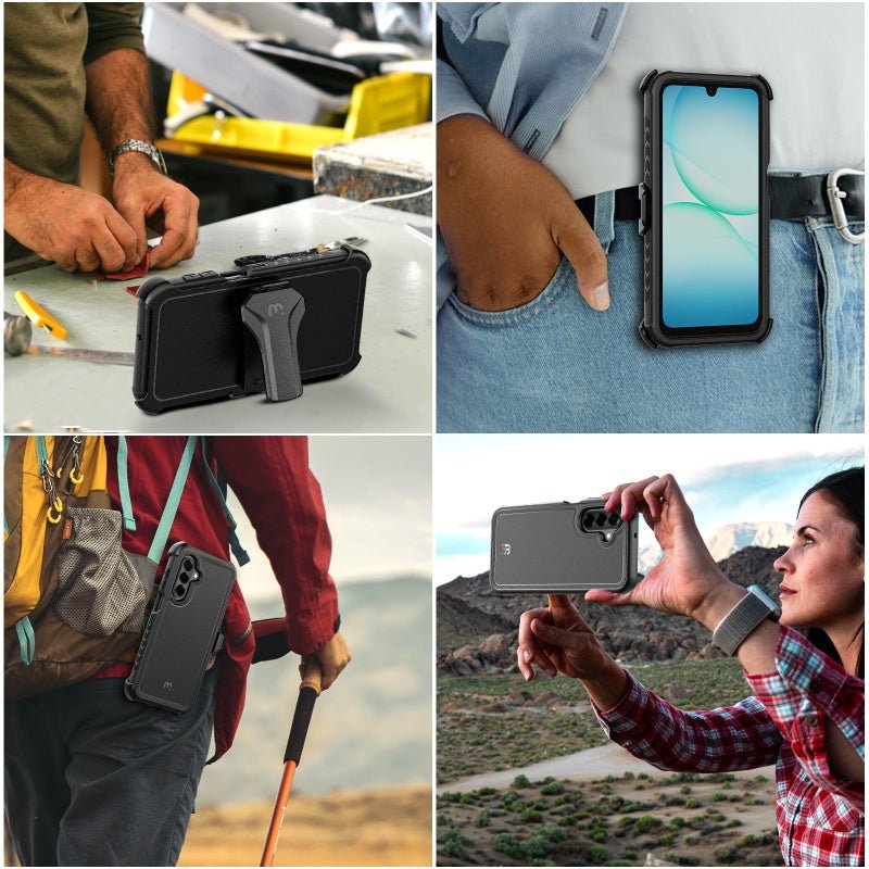 MyBat Pro Maverick Series Case w/ Holster for Samsung Galaxy A17 5GMyBat Pro