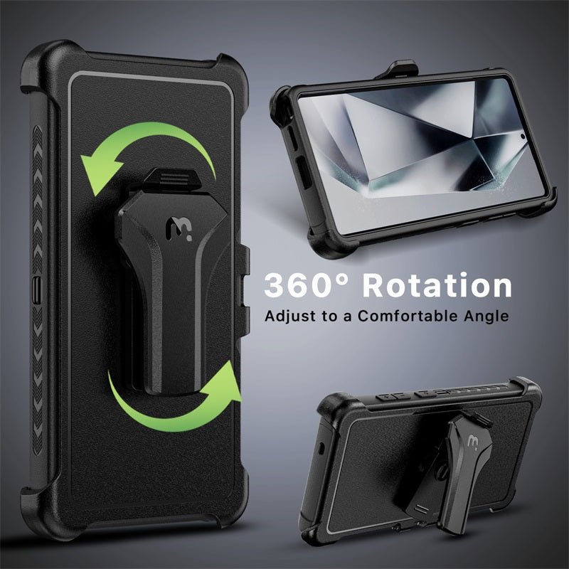 MyBat Pro Maverick Series Case w/ Holster for Samsung Galaxy S25 Ultra - Blue