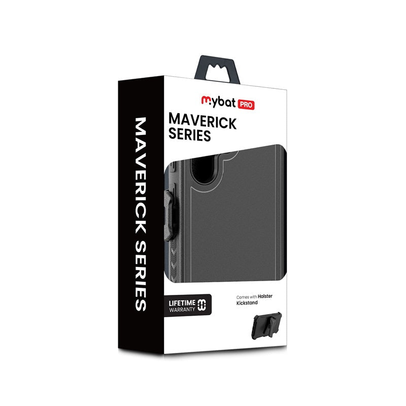 MyBat Pro Maverick Series Case w/ Holster for Samsung Galaxy S25 Ultra - Blue