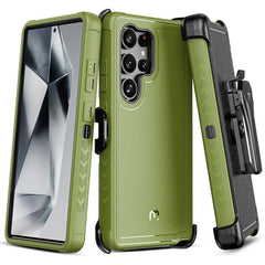 MyBat Pro Maverick Series Case w/ Holster for Samsung Galaxy S25 UltraGalaxy S25 Ultra