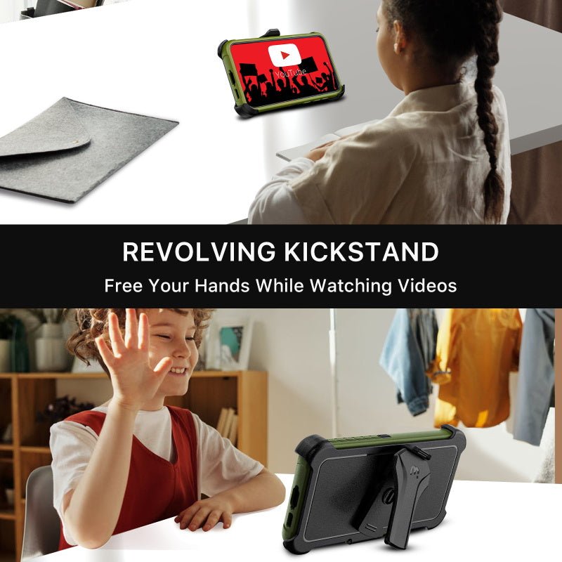 MyBat Pro Maverick Series Case with Holster for Samsung Galaxy S23 PlusMyBat Pro