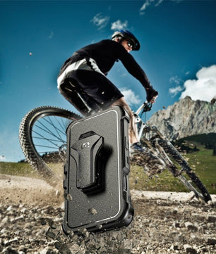 MyBat Pro Maverick Series MagSafe Case w/ Holster and Tempered Glass for Apple iPhone 17 Pro Max - Army GreenMyBat Pro