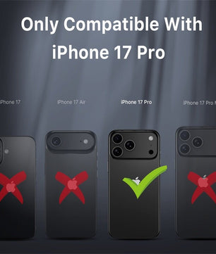 MyBat Pro Maverick Series MagSafe Case w/ Holster and Tempered Glass for Apple iPhone 17 Pro - PlumMyBat Pro