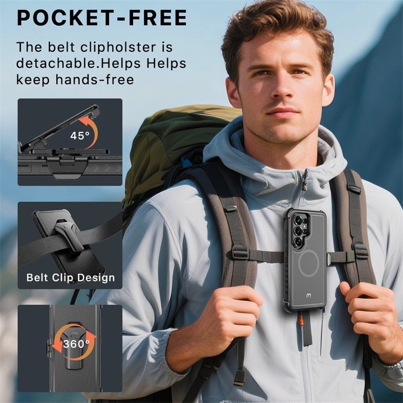 MyBat Pro Maverick Series MagSafe Case w/ Holster for Samsung Galaxy S26 UltraMyBat Pro