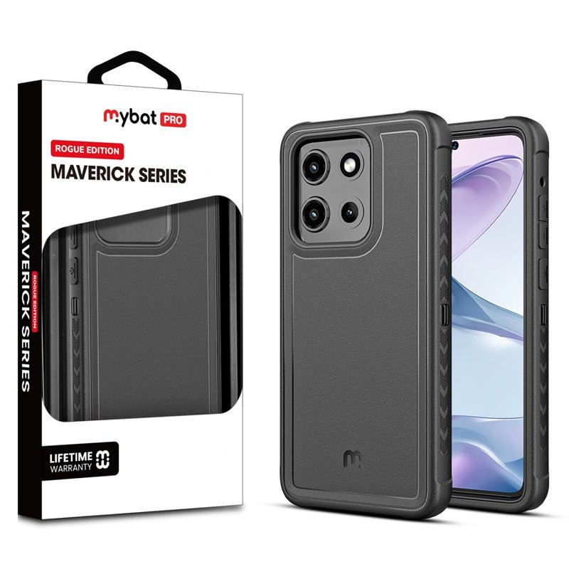 MyBat Pro Maverick Series Rogue Edition Case for Motorola Moto G Stylus 5G (2025) - BlackMyBat Pro