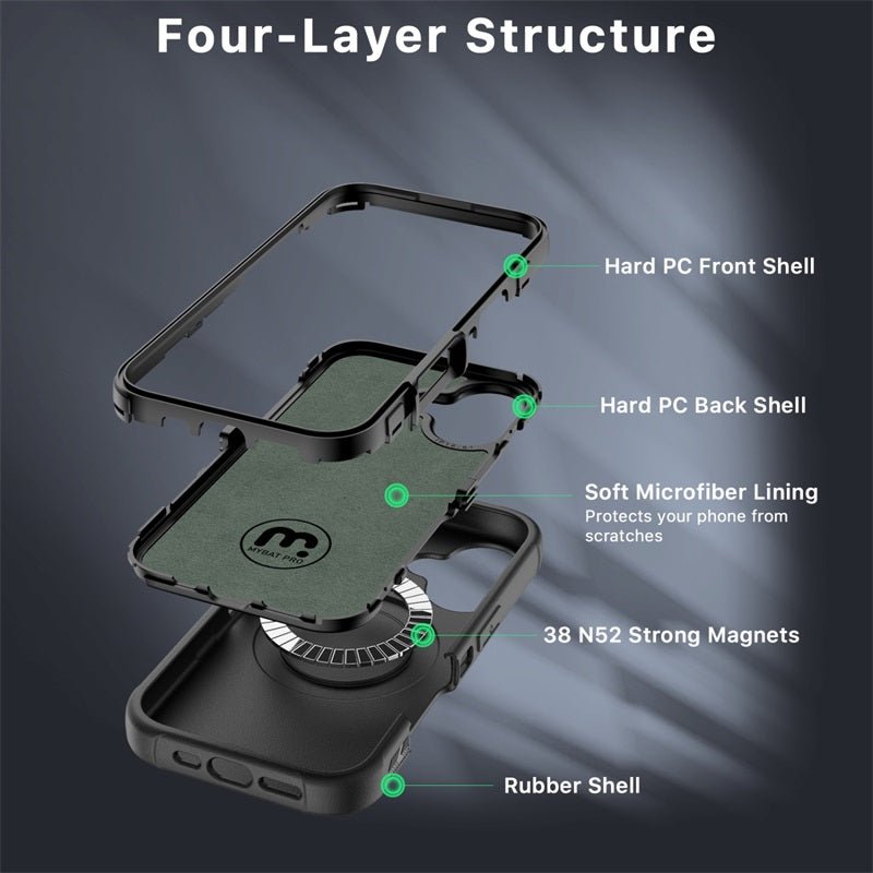 MyBat Pro Maverick Series Rogue Edition MagSafe Case for Apple iPhone 16iPhone 16