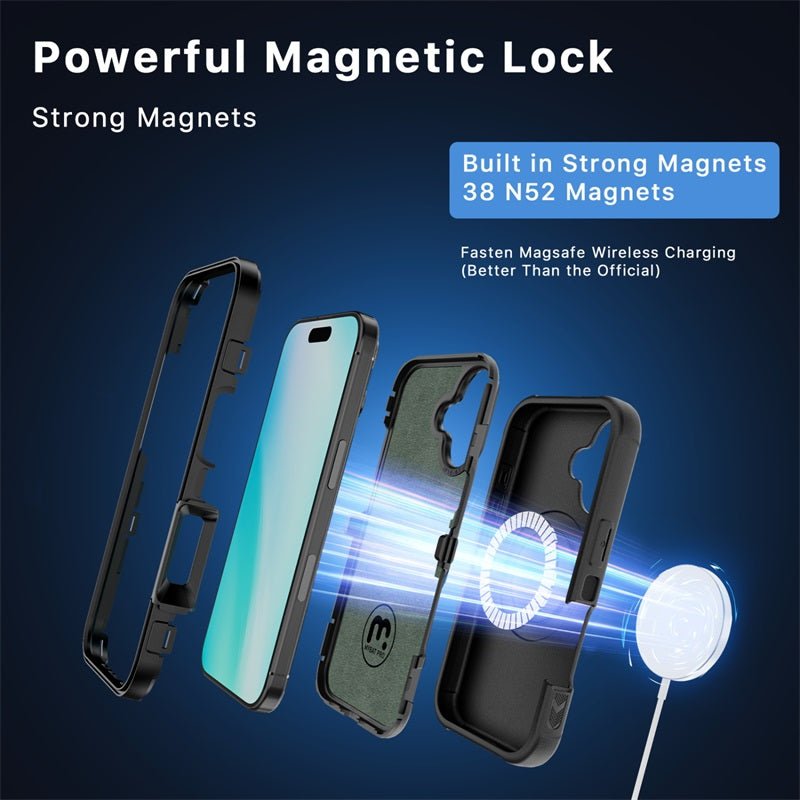 MyBat Pro Maverick Series Rogue Edition MagSafe Case for Apple iPhone 16iPhone 16