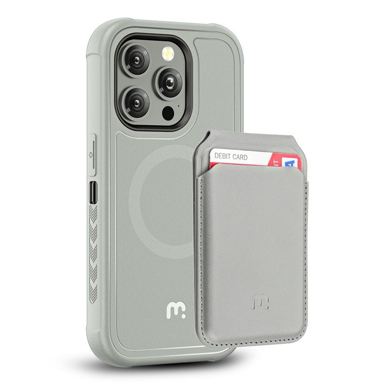 MyBat Pro Maverick Series Utility Edition MagSafe Case + MagStash MagSafe Wallet Folio for Apple iPhone 16 Pro MaxiPhone 16 Pro Max