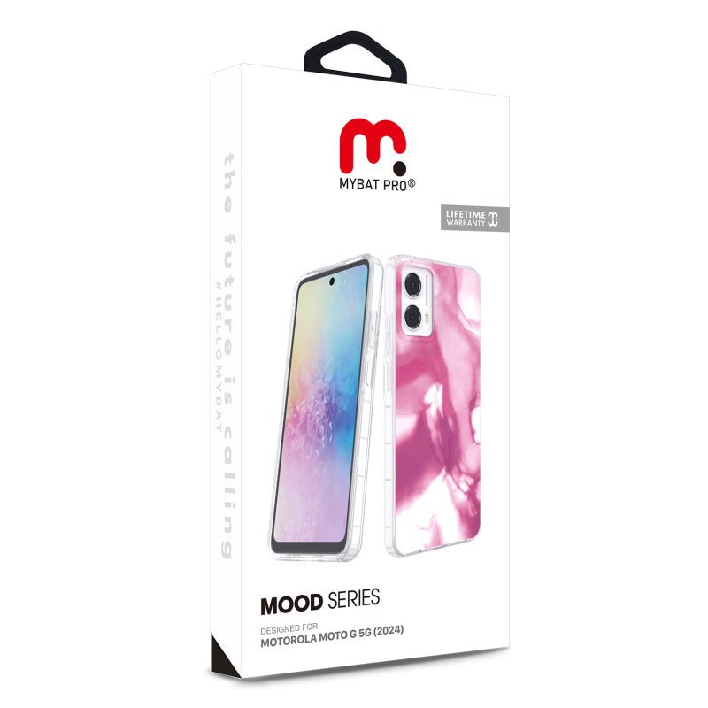 MyBat Pro Mood Series Case for Motorola Moto G 5G (2024) - Black Leopard