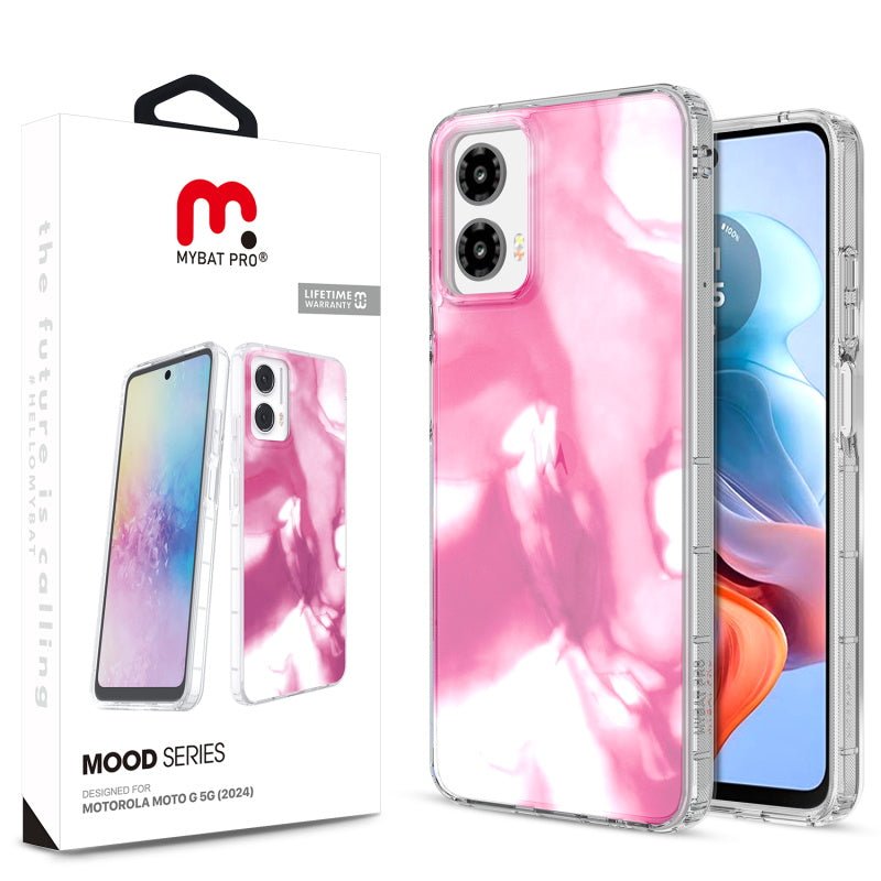 MyBat Pro Mood Series Case for Motorola Moto G 5G (2024) - Black Leopard