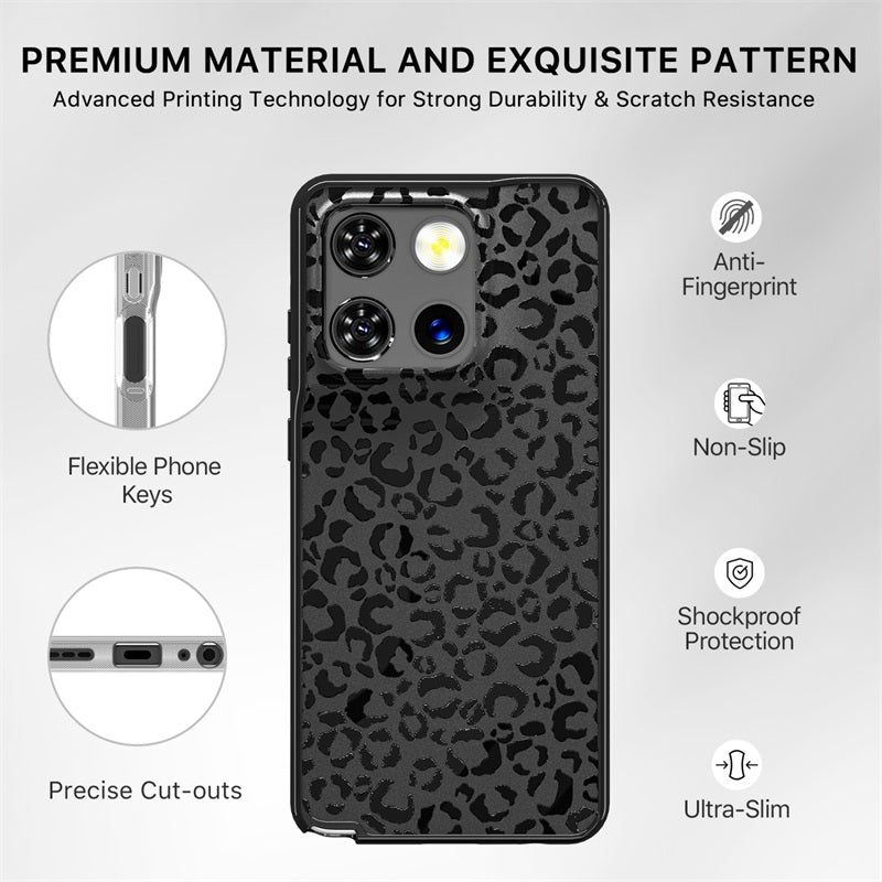 MyBat Pro Mood Series Case for Motorola Moto G Stylus 5G (2025) - Black LeopardMyBat Pro