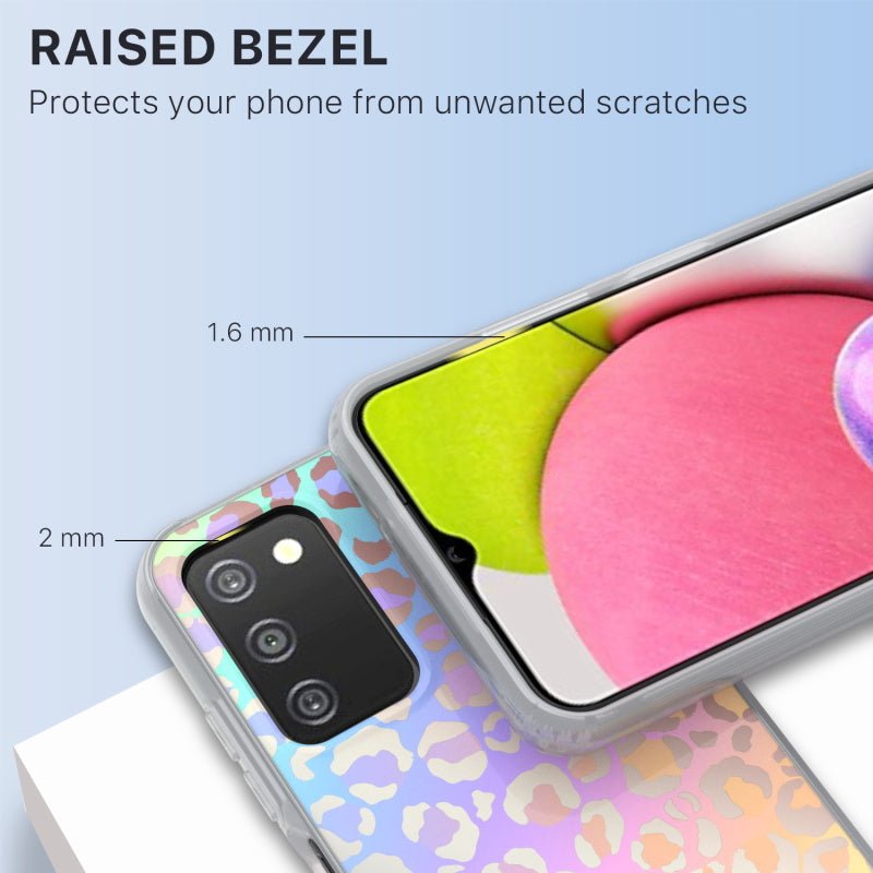 MyBat Pro Mood Series Case for Samsung Galaxy A03s - Neon Butterfies