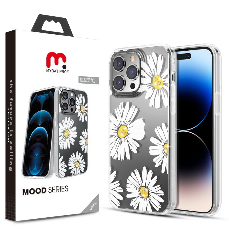 MyBat Pro Mood Series Case (with Diamonds) for Apple iPhone 14 Pro (6.1)iPhone 14 Pro