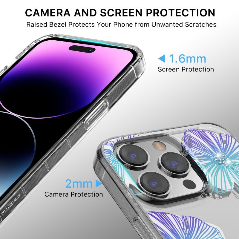 MyBat Pro Mood Series Case (with Diamonds) for Apple iPhone 14 Pro Max (6.7)iPhone 14 Pro Max