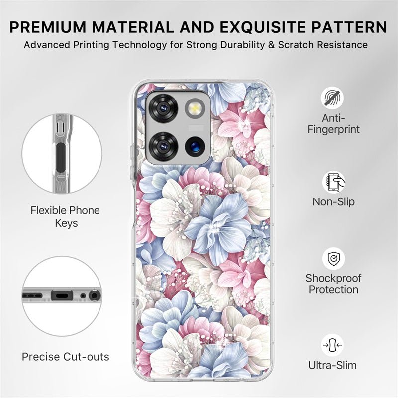 MyBat Pro Mood Series Case (with Diamonds) for Motorola Moto G 5G (2025) - Floral GemsMybat Pro