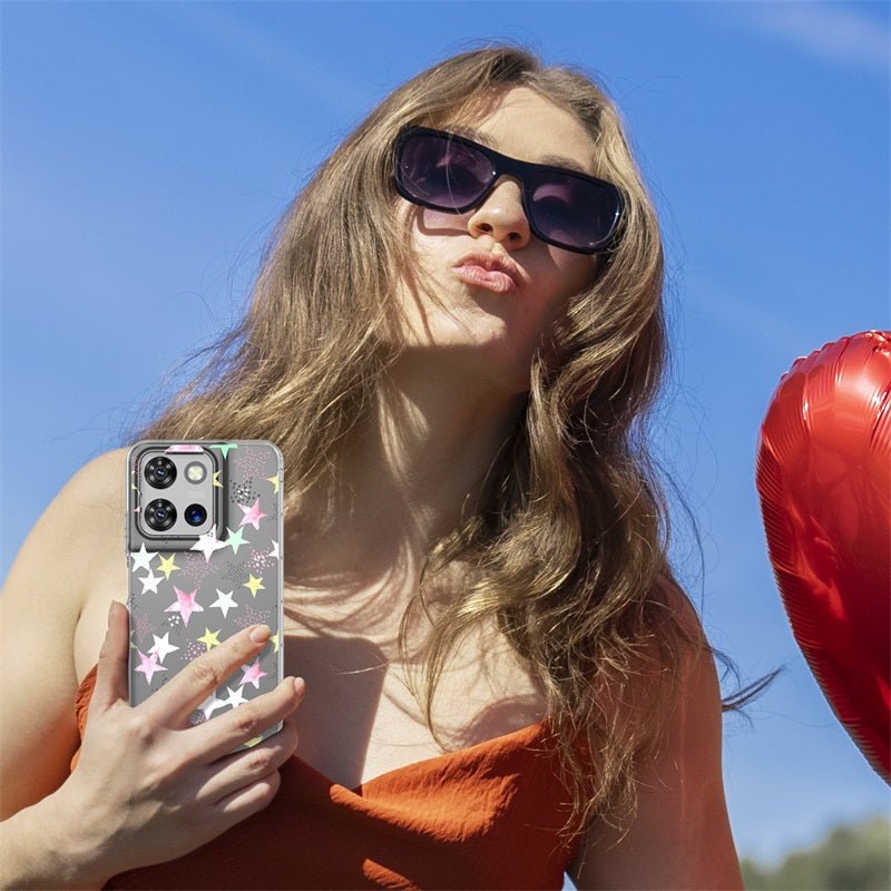 MyBat Pro Mood Series Case (with Diamonds) for Motorola Moto G 5G (2025) - StarstruckMybat Pro