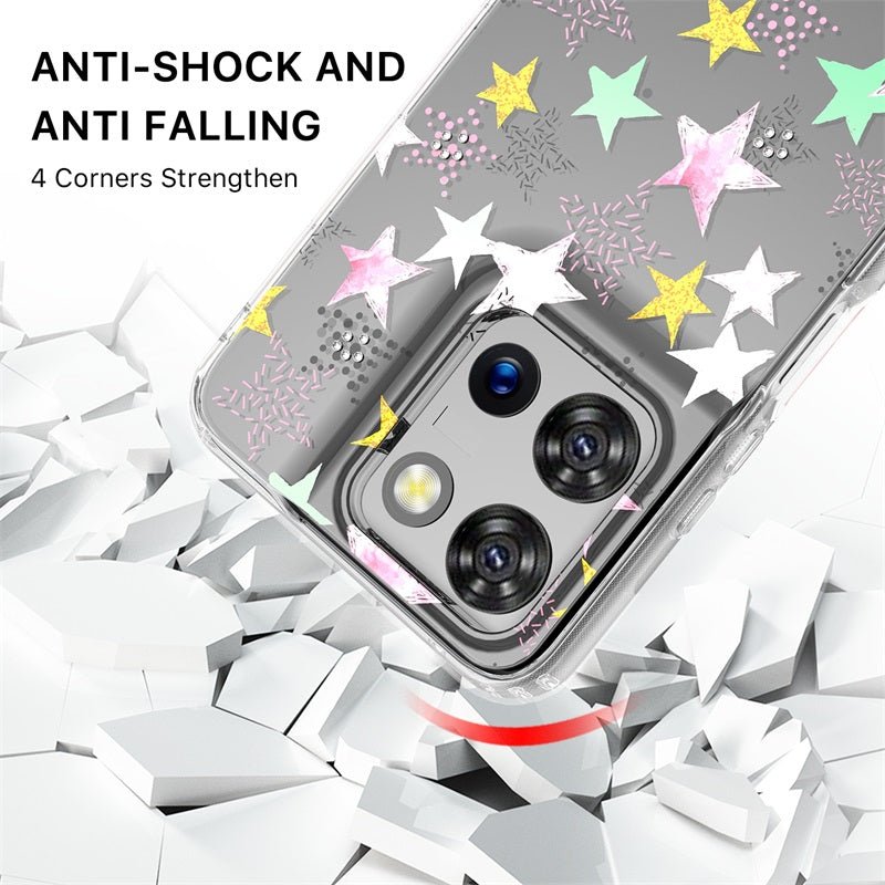 MyBat Pro Mood Series Case (with Diamonds) for Motorola Moto G 5G (2025) - StarstruckMybat Pro
