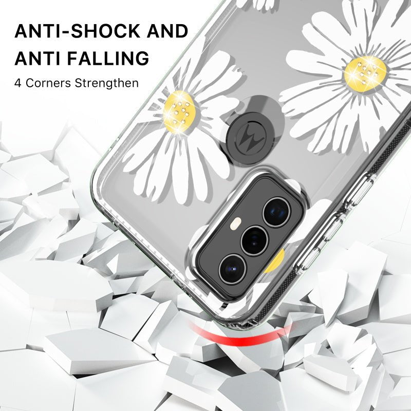 MyBat Pro Mood Series Case (with Diamonds) for Motorola Moto G Play (2023)Moto G Play 2023