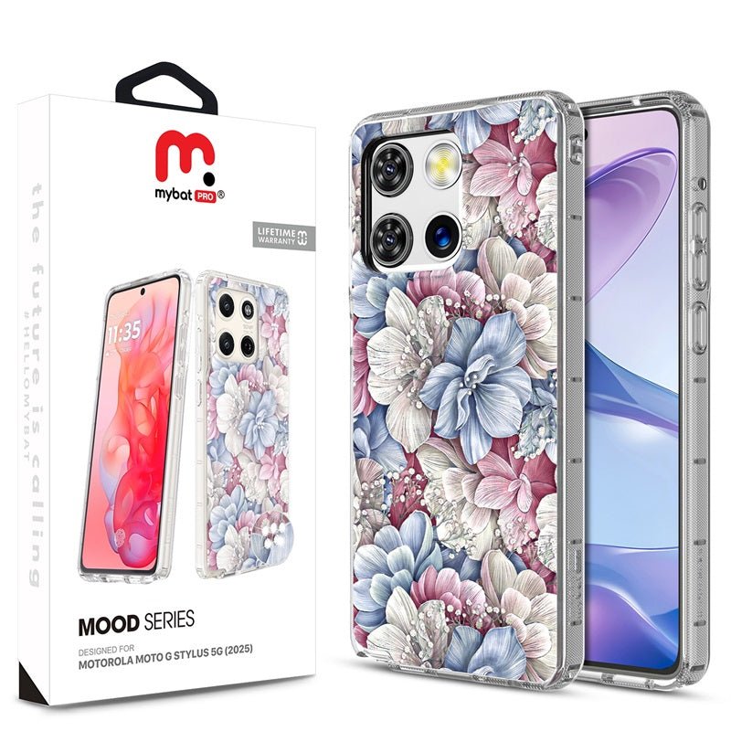 MyBat Pro Mood Series Case (with Diamonds) for Motorola Moto G Stylus 5G (2025) - StarstruckMyBat Pro
