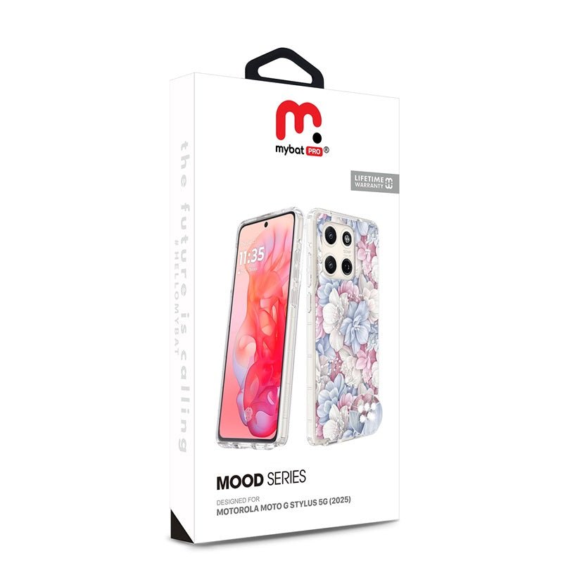MyBat Pro Mood Series Case (with Diamonds) for Motorola Moto G Stylus 5G (2025) - StarstruckMyBat Pro