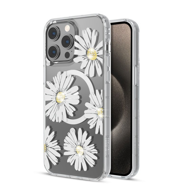 MyBat Pro Mood Series MagSafe Case (with Diamonds) for Apple iPhone 15 Pro (6.1)iPhone 15 Pro