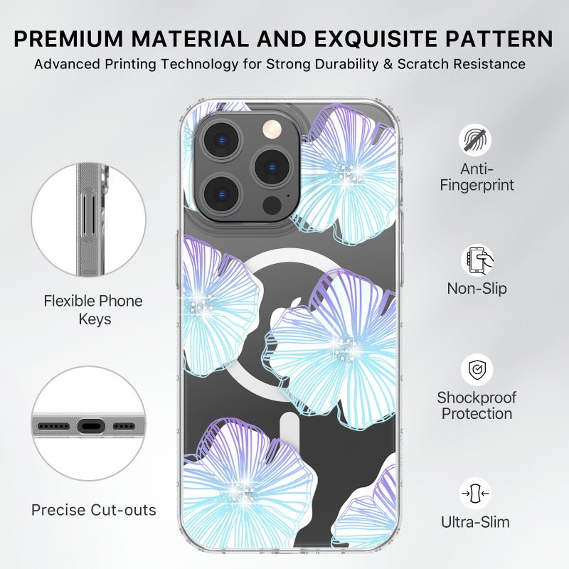 MyBat Pro Mood Series MagSafe Case (with Diamonds) for Apple iPhone 15 Pro Max (6.7)iPhone 15 Pro Max