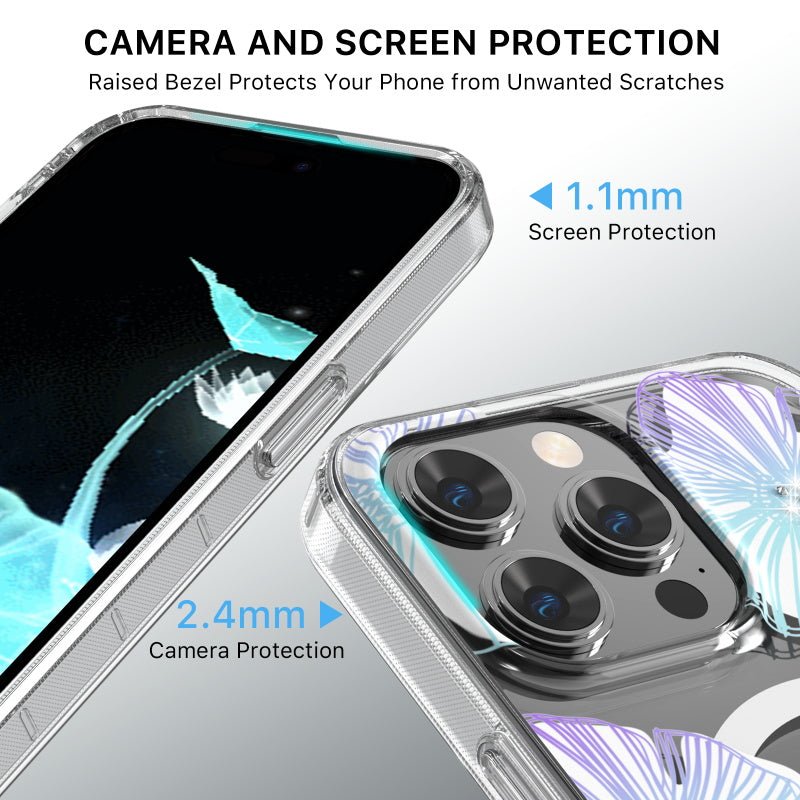 MyBat Pro Mood Series MagSafe Case (with Diamonds) for Apple iPhone 15 Pro Max (6.7)iPhone 15 Pro Max