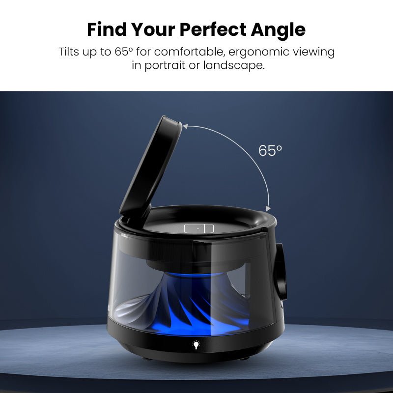 MyBat Pro Omnia 5 - in - 1 MagSafe Wireless Charging Dock and Speaker w/ Lights - BlackMyBat Pro