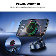 MyBat Pro PowerVac Wireless Charging Magnetic Vacuum Suction Phone MountMyBat Pro