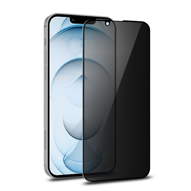 MyBat Pro Privacy Full Coverage Tempered Glass Screen Protector for Apple iPhone 14 Plus (6.7) / 13 Pro Max (6.7) - BlackMyBat Pro