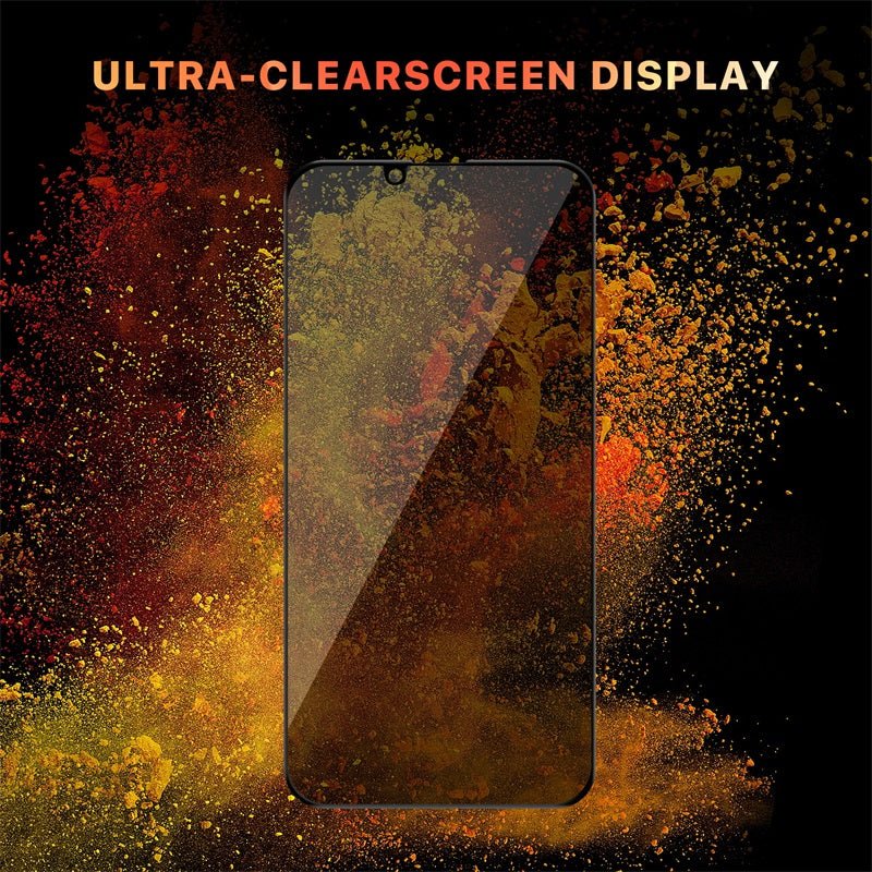 MyBat Pro Privacy Full Coverage Tempered Glass Screen Protector for Apple iPhone 14 Plus (6.7) / 13 Pro Max (6.7) - BlackMyBat Pro