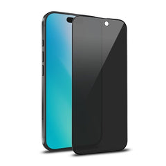 MyBat Pro Privacy Full Coverage Tempered Glass Screen Protector for Apple iPhone 16iPhone 16