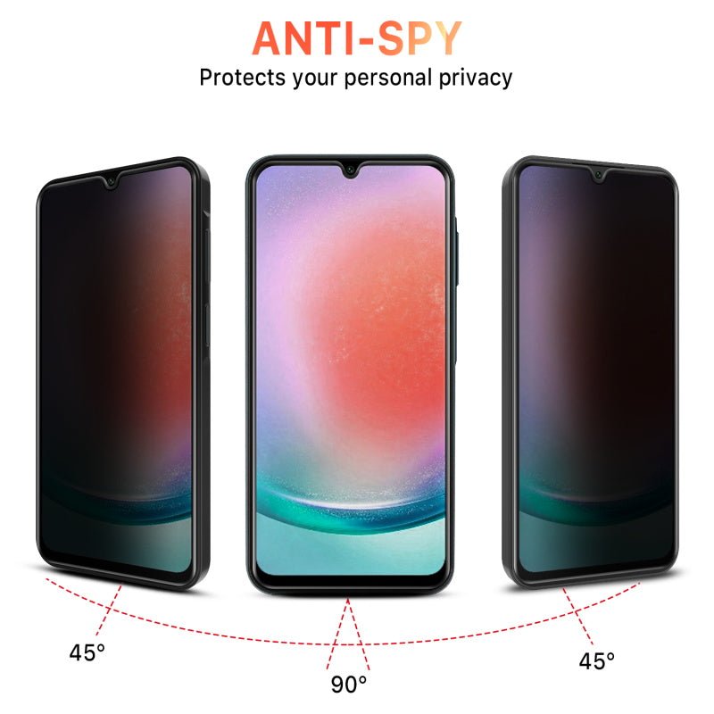 MyBat Pro Privacy Full Coverage Tempered Glass Screen Protector for Samsung Galaxy A15 5GMyBat Pro