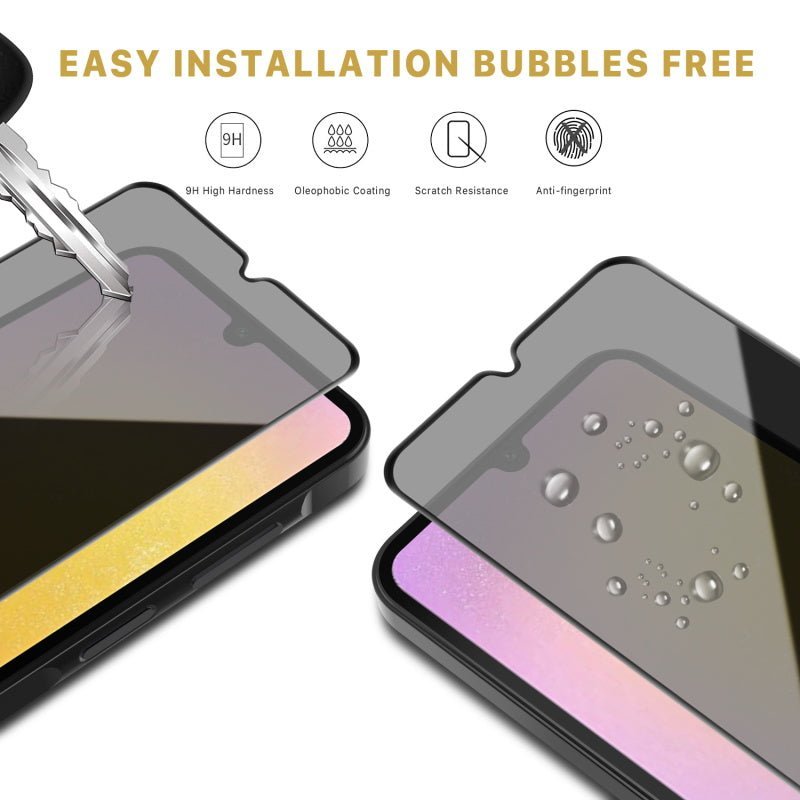 MyBat Pro Privacy Full Coverage Tempered Glass Screen Protector for Samsung Galaxy A25 5GMyBat Pro