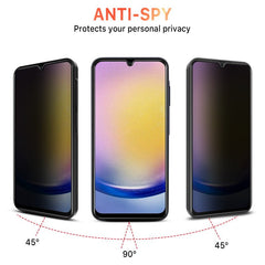 MyBat Pro Privacy Full Coverage Tempered Glass Screen Protector for Samsung Galaxy A25 5GMyBat Pro