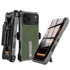 MyBat Pro Renegade Series Case with 360° Locking Kickstand and Holster for Apple iPhone 18 Pro Max / 17 Pro MaxMyBat Pro
