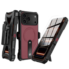 MyBat Pro Renegade Series Case with 360° Locking Kickstand and Holster for Apple iPhone 18 Pro Max / 17 Pro MaxMyBat Pro