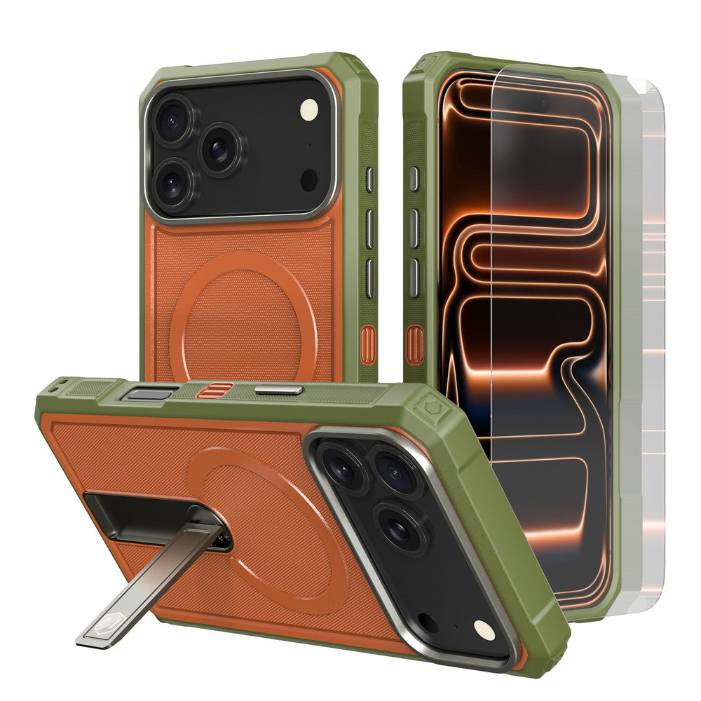 MyBat Pro Renegade Series Case with 360° Locking Kickstand for Apple iPhone 18 Pro Max / 17 Pro MaxMyBat Pro