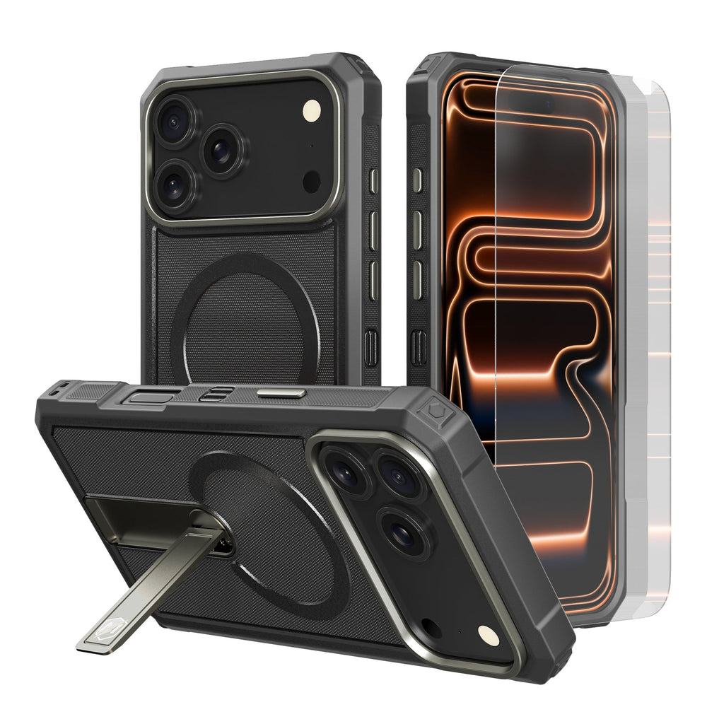 MyBat Pro Renegade Series Case with 360° Locking Kickstand for Apple iPhone 18 Pro Max / 17 Pro MaxMyBat Pro