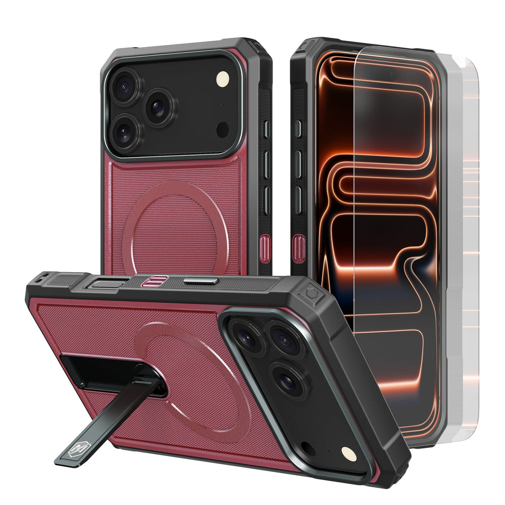MyBat Pro Renegade Series Case with 360° Locking Kickstand for Apple iPhone 18 Pro Max / 17 Pro MaxMyBat Pro
