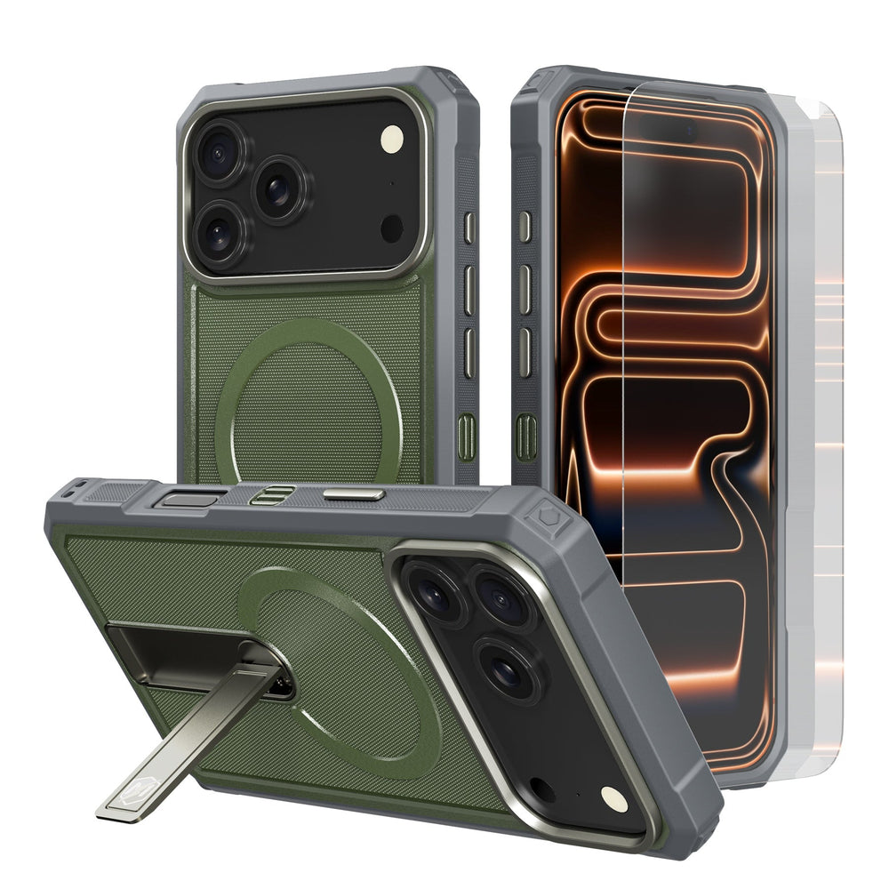 MyBat Pro Renegade Series Case with 360° Locking Kickstand for Apple iPhone 18 Pro Max / 17 Pro MaxMyBat Pro