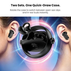 MyBat Pro Revolver 2-in-1 Clip-On & In-Ear Earbuds + Rotating CaseMyBat Pro