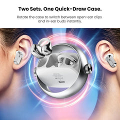 MyBat Pro Revolver 2-in-1 Clip-On & In-Ear Earbuds + Rotating CaseMyBat Pro